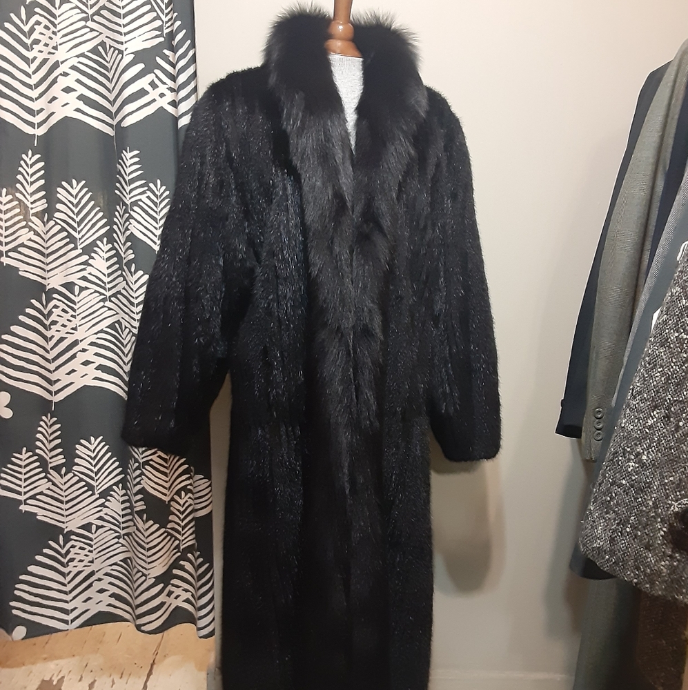 Fur coat